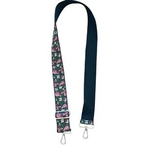 Ahdorned Fashion Floral Crossbody Strap Woven Adjustable Versatile Rose Gold